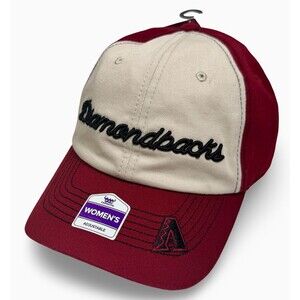 Arizona D-Backs Womens Fan Favorite Licensed Buckle Strap Baseball Cap Adjust